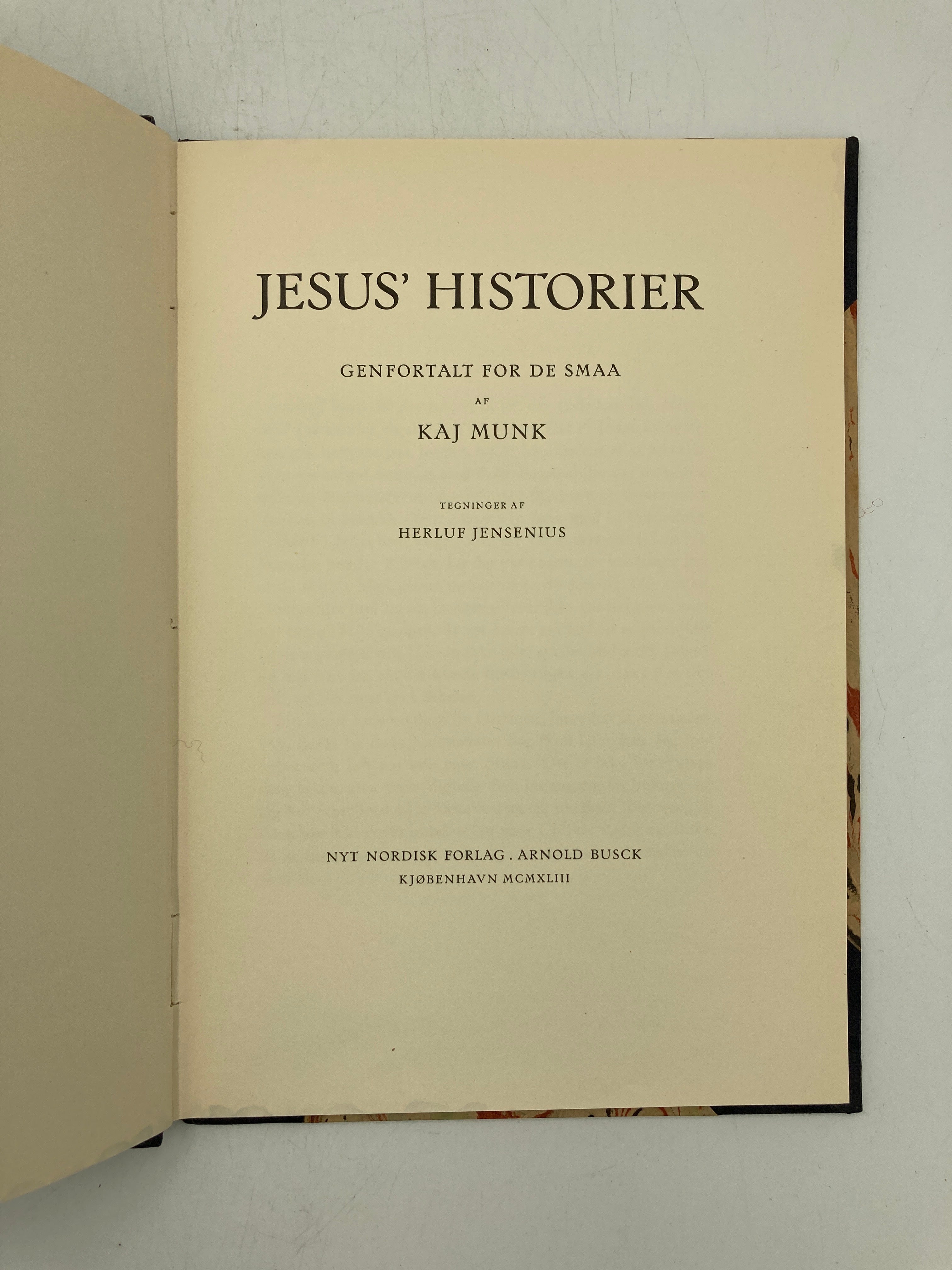 Kaj Munk, Jesus historie